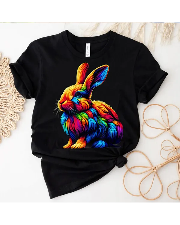 Rabbit Animal Lover Graphic Cute T-Shirt