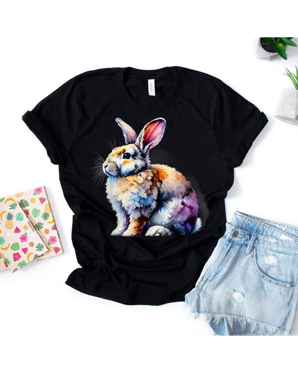 Funny Rabbit Animal Lover Graphic Cute Bunny T-Shirt