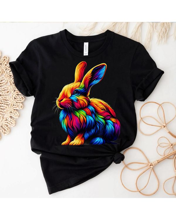 Rabbit Animal Lover Graphic Cute T-Shirt